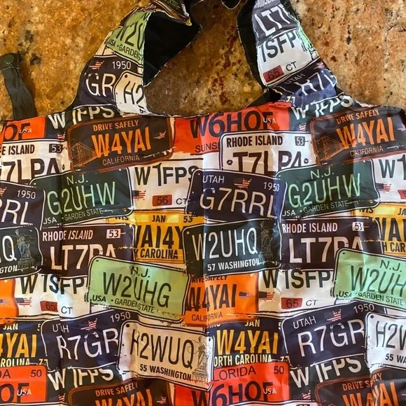 NWT 4 SAMSONITE license plate totes - Picture 3 of 6